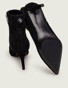 GUESS Botine cu toc subțire Caleza | piele întoarsă