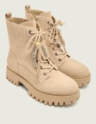 GUESS Botine Fizzle | piele întoarsă