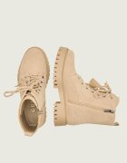GUESS Botine Fizzle | piele întoarsă