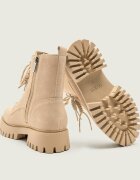 GUESS Botine Fizzle | piele întoarsă