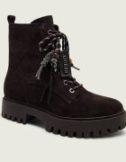 GUESS Botine Fizzle | piele întoarsă
