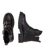 GUESS Botine Obia cu adaos de piele