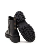 GUESS Botine Obia cu adaos de piele