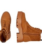 GUESS Botine Vaina cu adaos de piele
