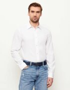 GUESS Cămașă | regular fit | cu adaos de in