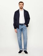 GUESS Cămașă | regular fit | cu adaos de in