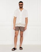 GUESS Cămașă | Regular Fit | cu adaos de in