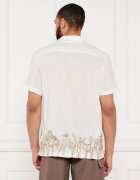 GUESS Cămașă | Regular Fit | cu adaos de in