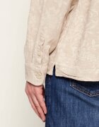 GUESS Cămașă | Relaxed fit | cu adaos de in