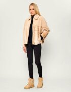 GUESS Căptușite botine Vikki| shearling | piele întoarsă