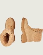 GUESS Căptușite botine Vikki| shearling | piele întoarsă