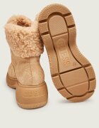 GUESS Căptușite botine Vikki| shearling | piele întoarsă