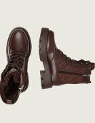 GUESS Căptușite botine Yarolen | piele întoarsă