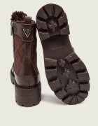 GUESS Căptușite botine Yarolen | piele întoarsă