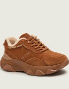 GUESS Căptușite sneakers Micola3 | shearling | piele întoarsă
