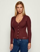 GUESS Cardigan JULIA | Slim Fit | cu adaos de mătase și cașmir