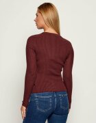 GUESS Cardigan JULIA | Slim Fit | cu adaos de mătase și cașmir