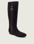 GUESS Cizme de echitație Elliana2 | piele întoarsă