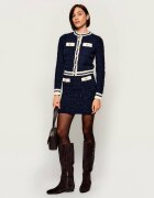 GUESS Cizme de echitație Elliana2 | piele întoarsă