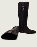 GUESS Cizme de echitație Elliana2 | piele întoarsă