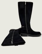 GUESS Cizme de echitație FYONAL2 | piele întoarsă