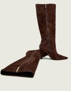 GUESS Cizme GRESSA | piele întoarsă