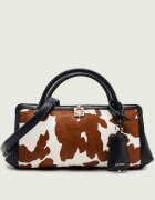 GUESS Cufăr Audrey Small Girlfriend | piele întoarsă