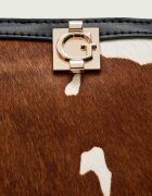 GUESS Cufăr Audrey Small Girlfriend | piele întoarsă