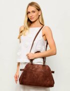 GUESS Cufăr + borsetă LIZA | piele întoarsă