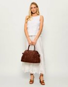 GUESS Cufăr + borsetă LIZA | piele întoarsă