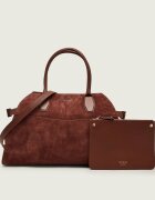 GUESS Cufăr + borsetă LIZA | piele întoarsă