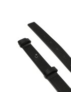 GUESS Curea ALVA ADJUST cu adaos de piele