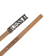 GUESS Curea ELLY cu adaos de piele