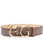 GUESS Curea ZARELA cu adaos de piele