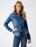GUESS De blugi cămașă Velvet | Slim Fit