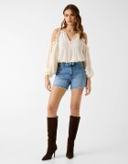 GUESS De blugi pantaloni scurți | Relaxed fit | high rise