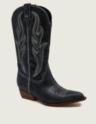 GUESS De piele cizme cowboy Largen
