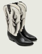 GUESS De piele cizme cowboy Largena