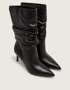 GUESS De piele cizme cu toc subțire Caralee