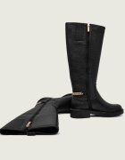 GUESS De piele cizme de echitație Fyonal2