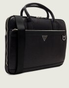 GUESS De piele geantă pentru laptop 15" Monaco