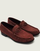 GUESS De piele pantofi loafer Belda