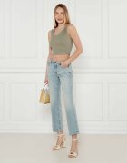GUESS De piele sandale cu toc gros Grato