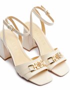 GUESS De piele sandale cu toc gros Grato