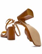 GUESS De piele sandale cu toc gros Grato