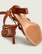 GUESS De piele sandale cu toc gros RADELA