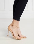 GUESS De piele sandale cu toc subțire Nany