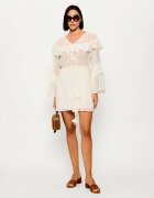 GUESS De piele șlapi cu toc gros CERINNA