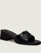 GUESS De piele șlapi cu toc gros CERINNA