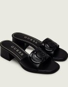 GUESS De piele șlapi cu toc gros CERINNA
